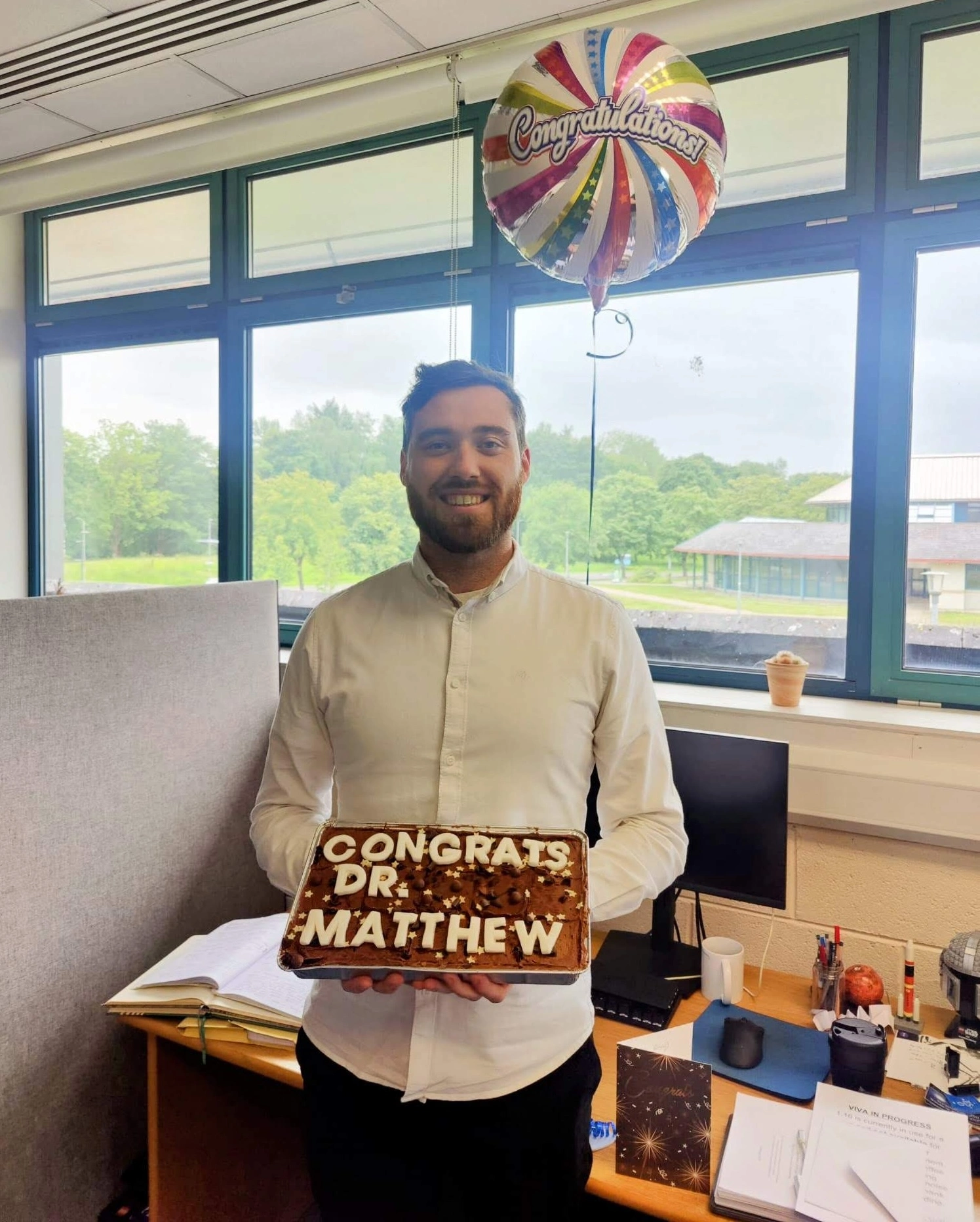 Post thumbnail for blog post Congratulations to Dr. Matthew Birney!