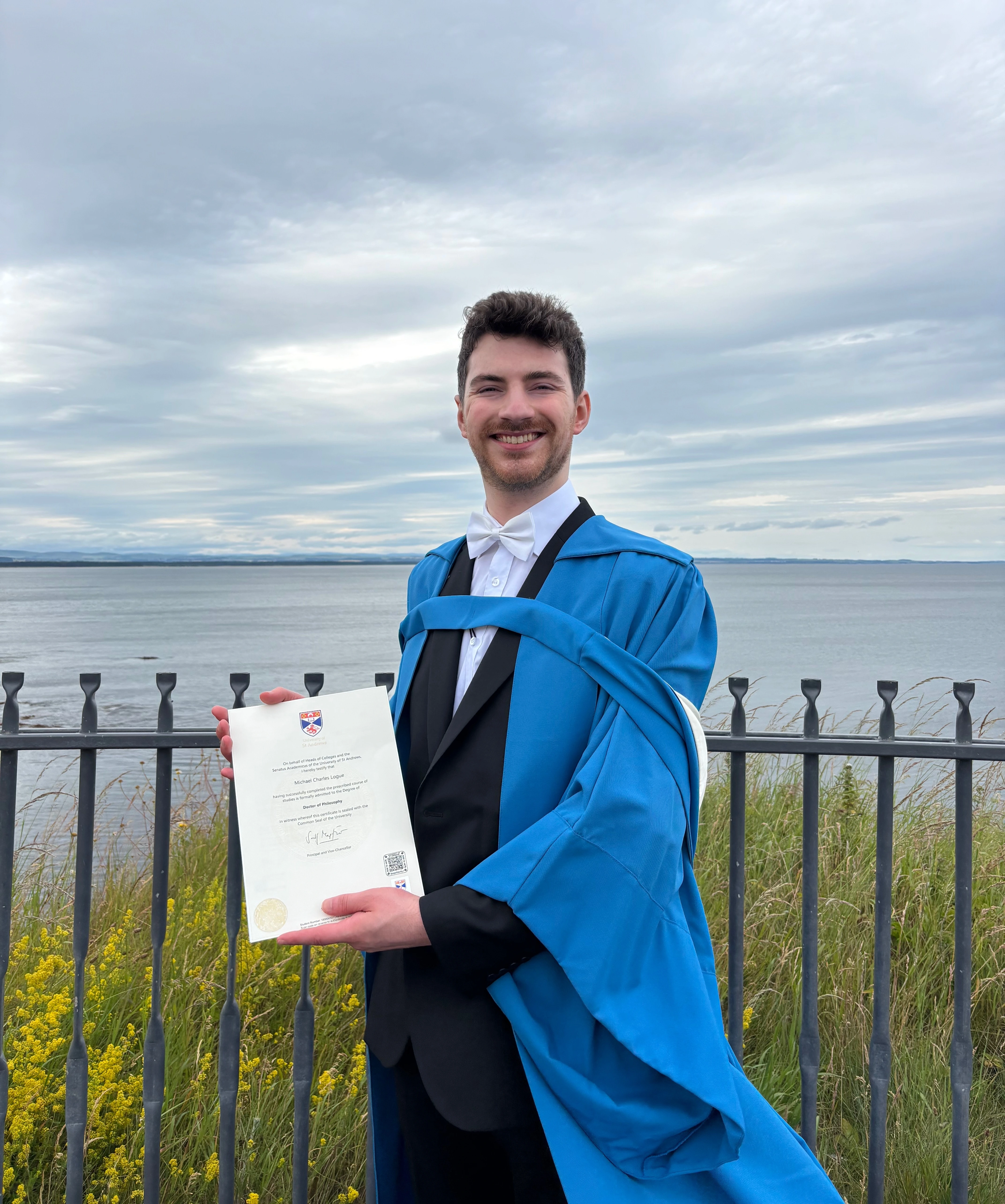 Post thumbnail for blog post Congratulations to Dr. Michael Logue!